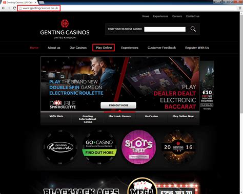 Genting casino login